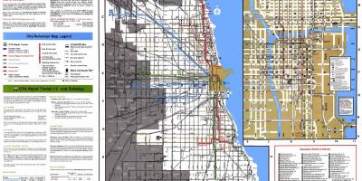 Автобус правци Чикаго мапа