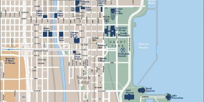 Сообраќајот на мапата Чикаго