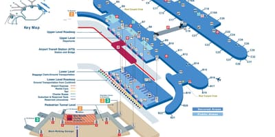 Карта на ord терминал 1 мапата Чикаго